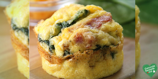 Kalorienarme Omelette to-go – Ein leckeres Paleo Frühstück
